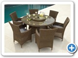 Gwynedd Garden Furniture Abersoch - Torino_6_seat_set